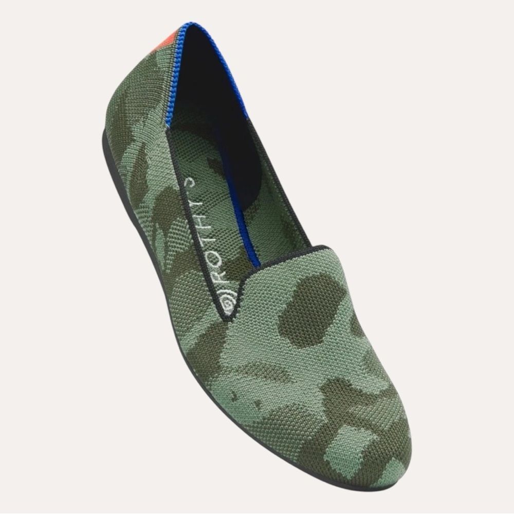 ROTHY’s Shoes Flat Woman Camo Color Round Toe Size 6 - Picture 7 of 7